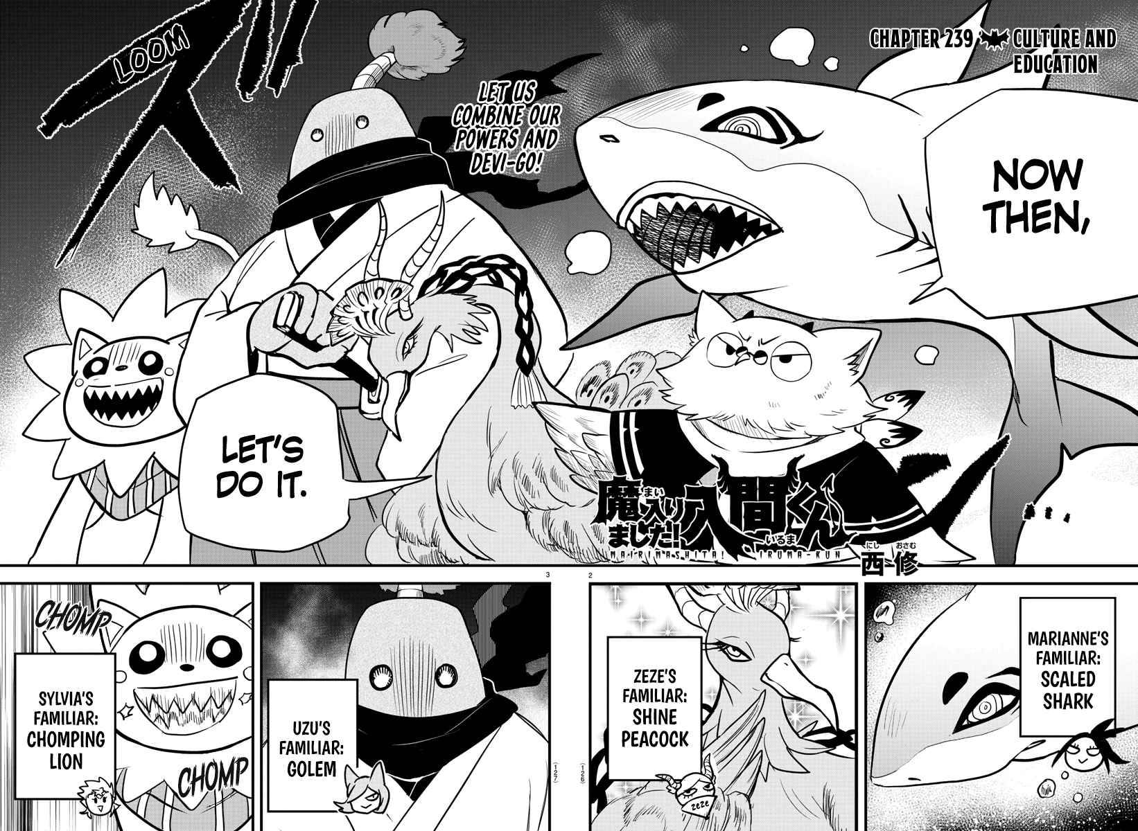 Welcome to Demon School! Iruma-kun, Chapter 239 image 02